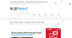 Desktop Screenshot of 3dprinter-x.com