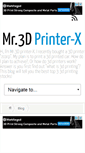 Mobile Screenshot of 3dprinter-x.com